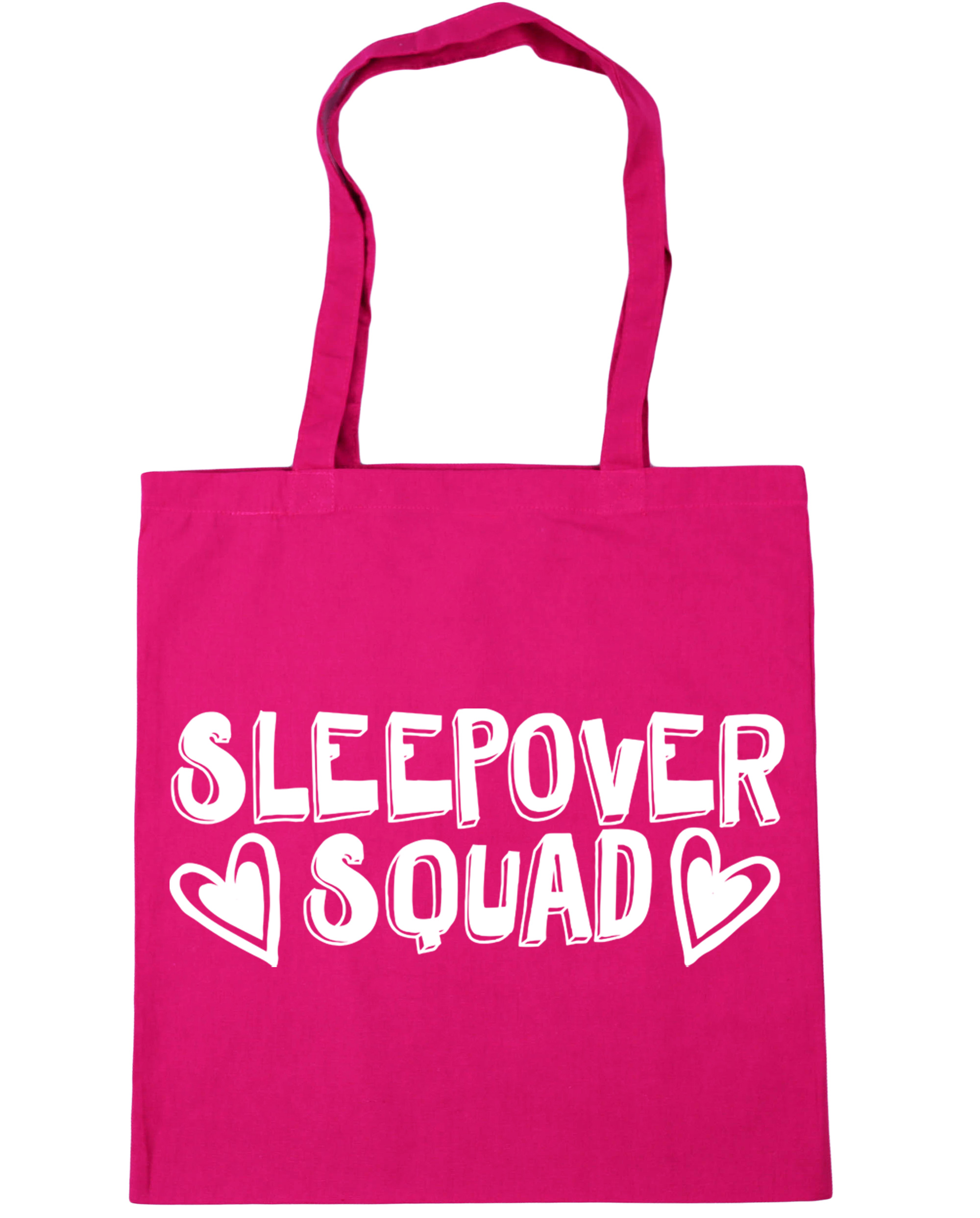 I love sleepovers Tote Shopping Gym Beach Bag 42cm x38cm 10 litres